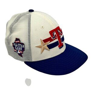 Texas Rangers 2024 All-Star Game New Era 9Fifty Trucker Hat Cap Mesh Back MLB